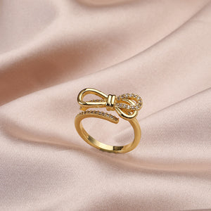 Infinity Bowtie Ring