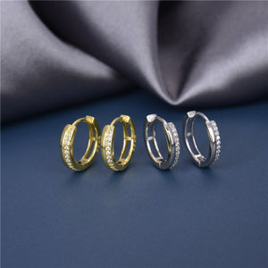 The Sophia Hoop earring – available in Silver or 18K Gold plated