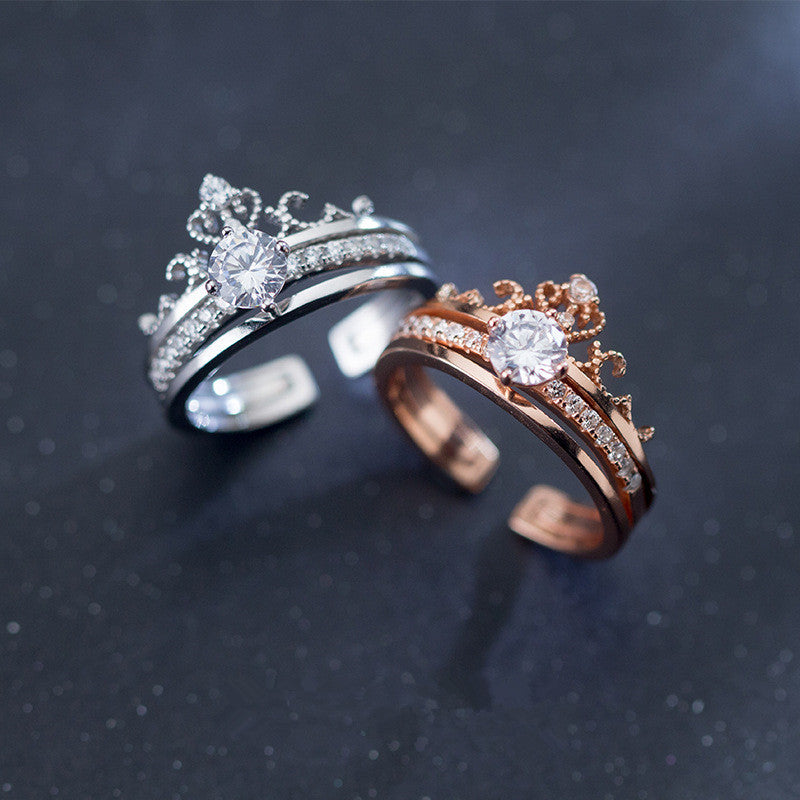 This elegant adjustable Ring is made for royalty.