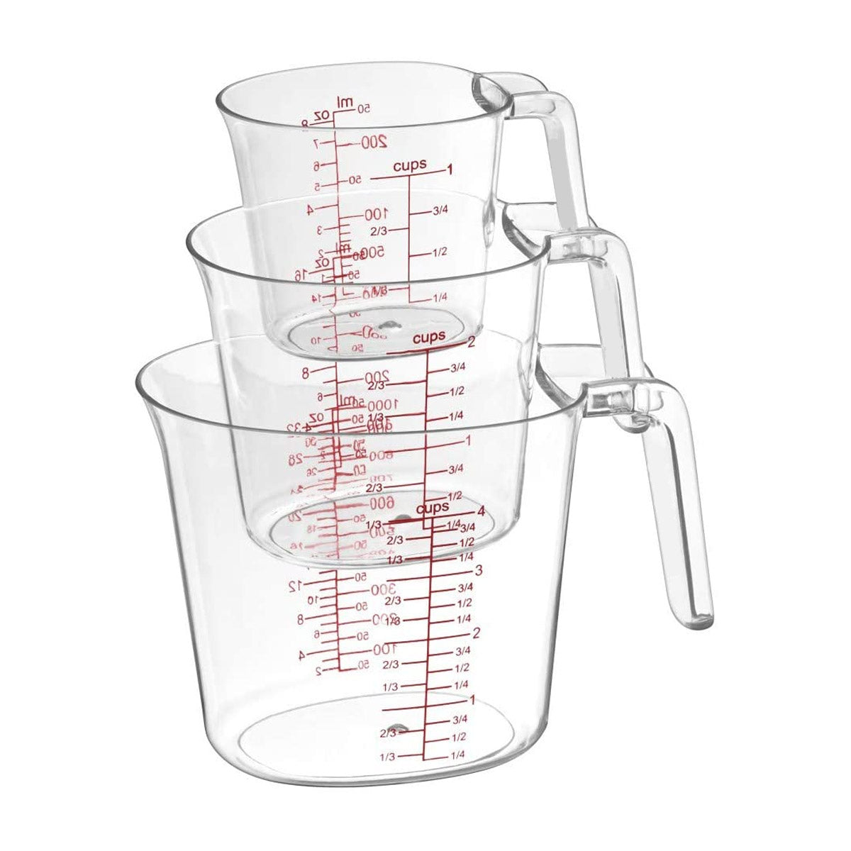 3-Piece Nesting Liquid Measuring Cups Set – Joseph Ganco